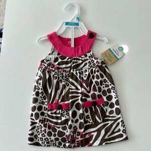 Zebra print dress